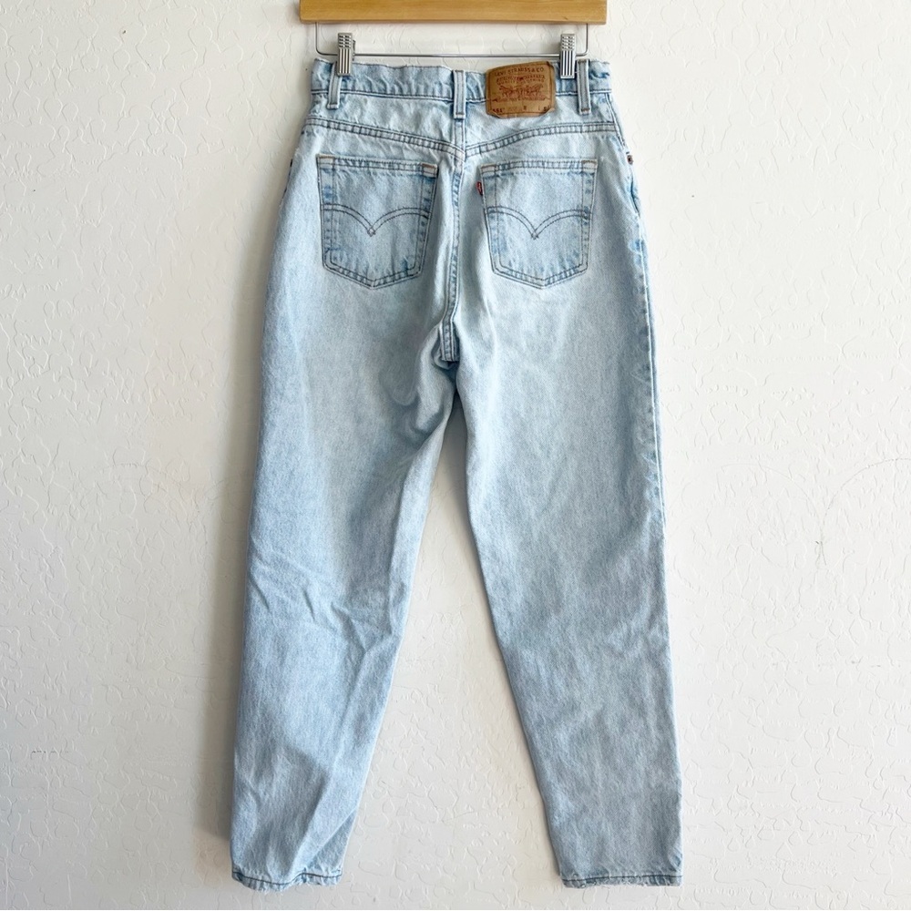 Vintage Levi's 551 Relaxed Fit Tapered Leg Light Wash  Jean